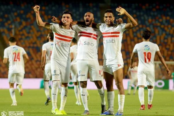 الزمالك يتعادل مع فريق الامل 1/1