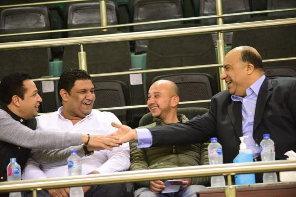 مجلس الاتحاد يؤازر فريق الطائرة قبل موقعة النهائي أمام الزمالك